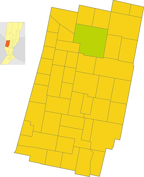 Mapa del Municipio de Sunchales